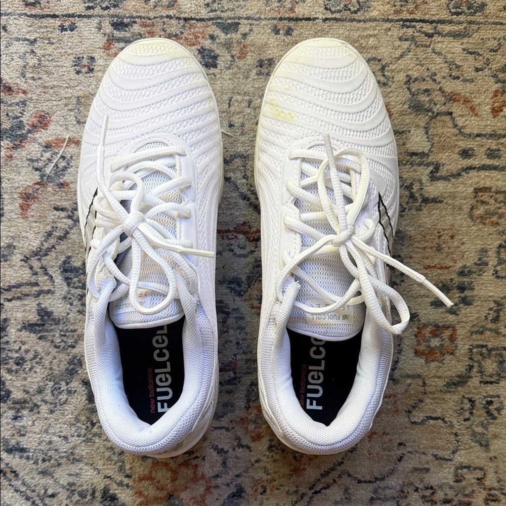 New Balance FuelCell White Athletic Shoes